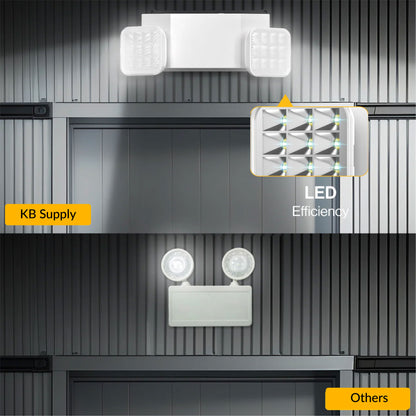 2 Head LED Emergency Light