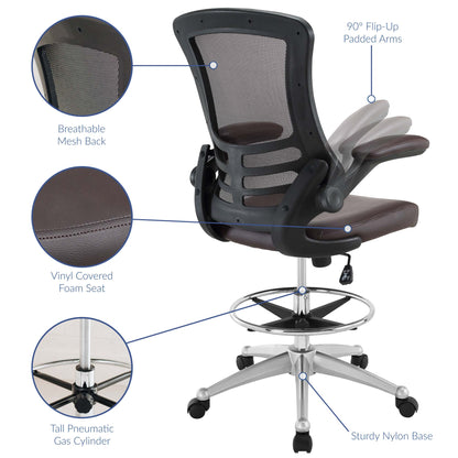 Attainment Vinyl Drafting Chair