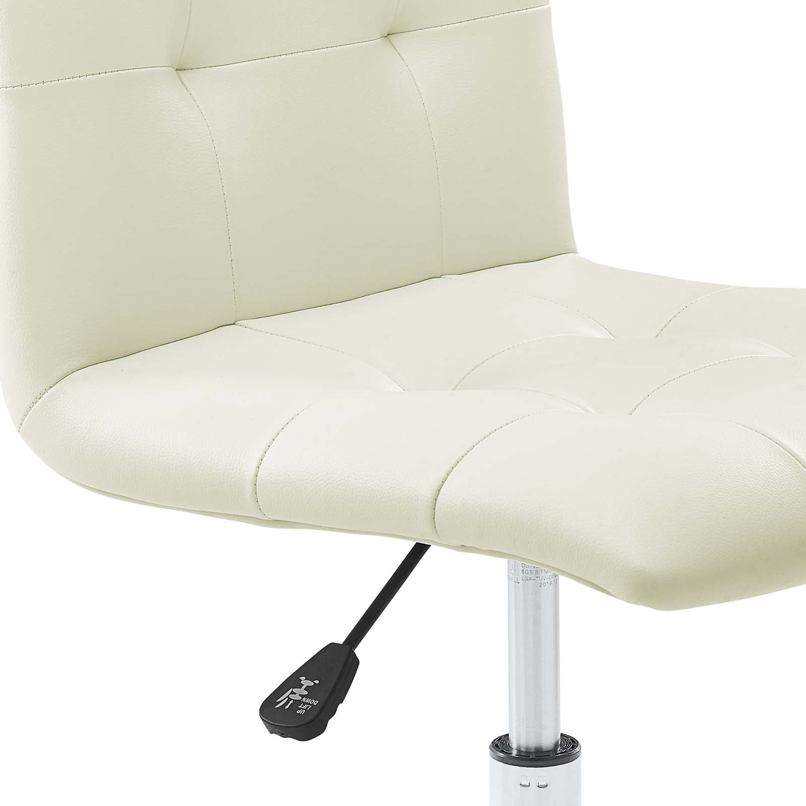 Prim Armless Mid Back Office Chair