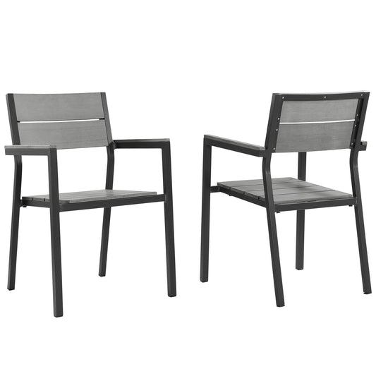 Maine Dining Armchair Outdoor Patio Set of 2