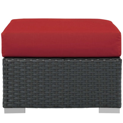 Sojourn Outdoor Patio Sunbrella® Ottoman