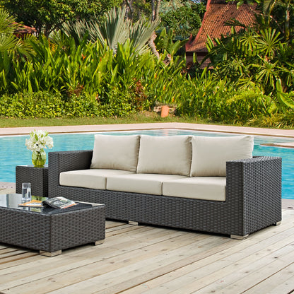 Sojourn Outdoor Patio Sunbrella® Sofa