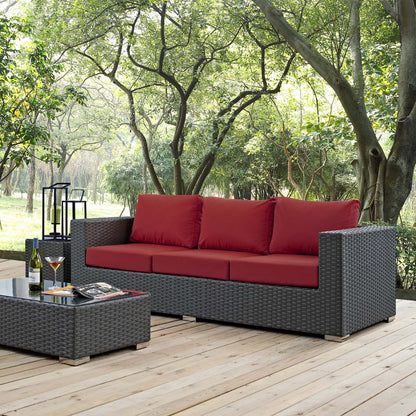 Sojourn Outdoor Patio Sunbrella® Sofa