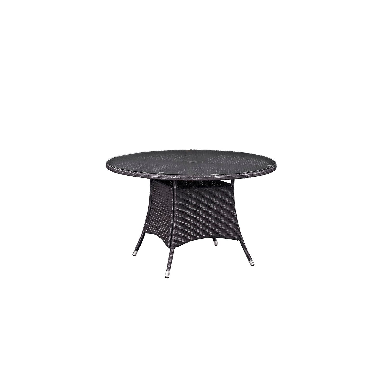 Convene 47" Round Outdoor Patio Dining Table