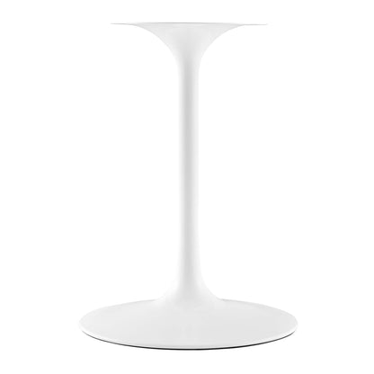 Lippa 48" Oval Artificial Marble Dining Table