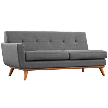 Engage L-Shaped Upholstered Fabric Sectional Sofa