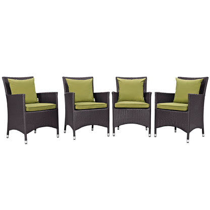 Convene 4 Piece Outdoor Patio Dining Set