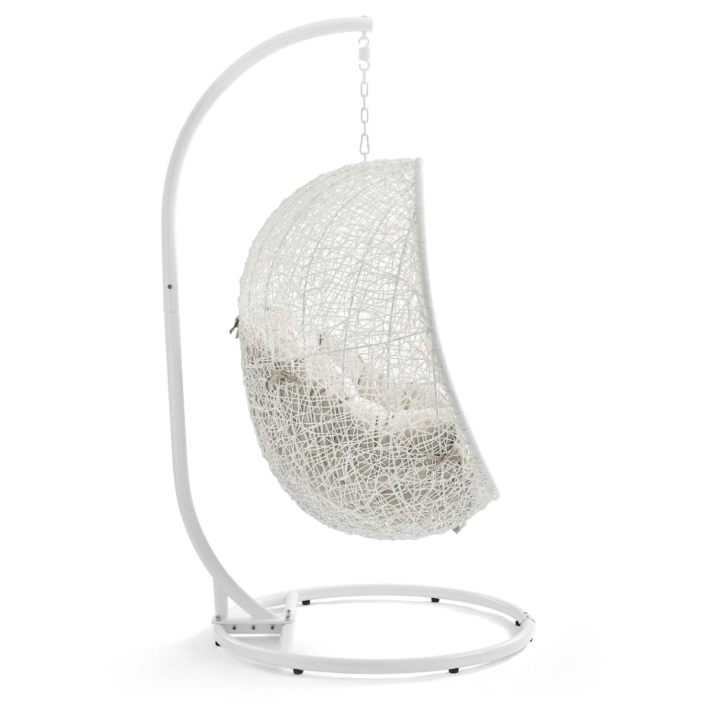 Hide Outdoor Patio Swing Chair With Stand