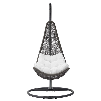 Abate Wicker Rattan Outdoor Patio Swing Chair