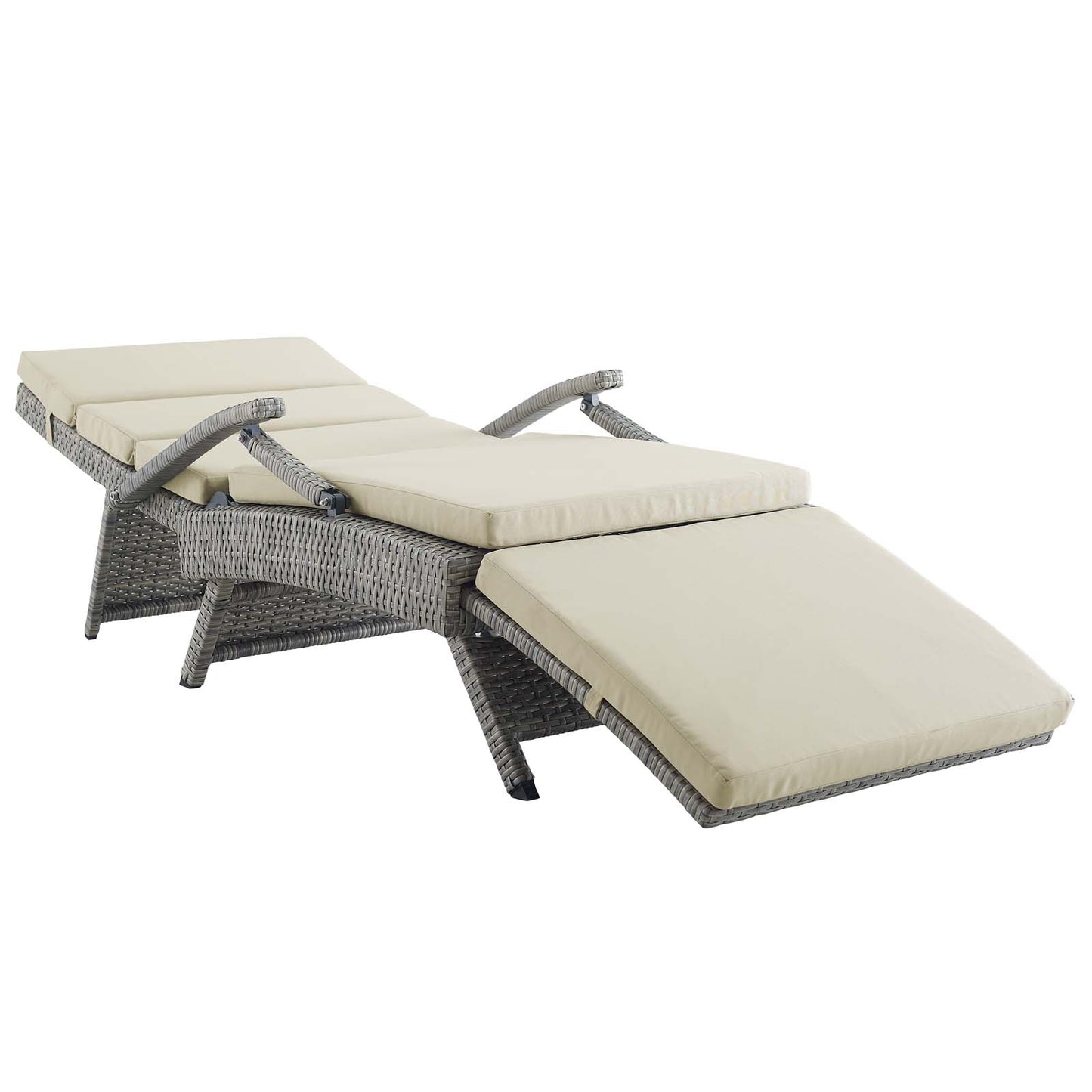 Envisage Chaise Outdoor Patio Wicker Rattan Lounge Chair