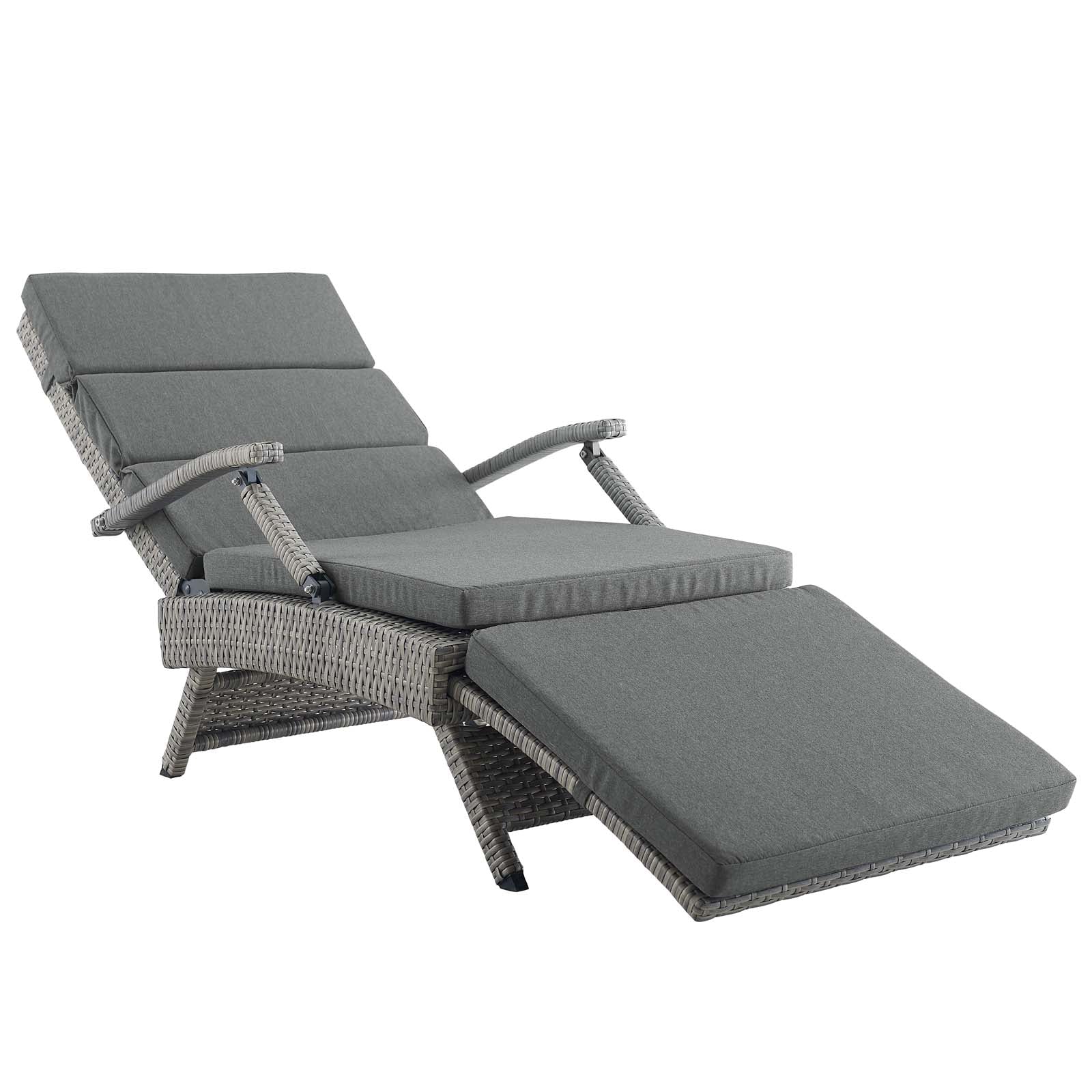 Envisage Chaise Outdoor Patio Wicker Rattan Lounge Chair