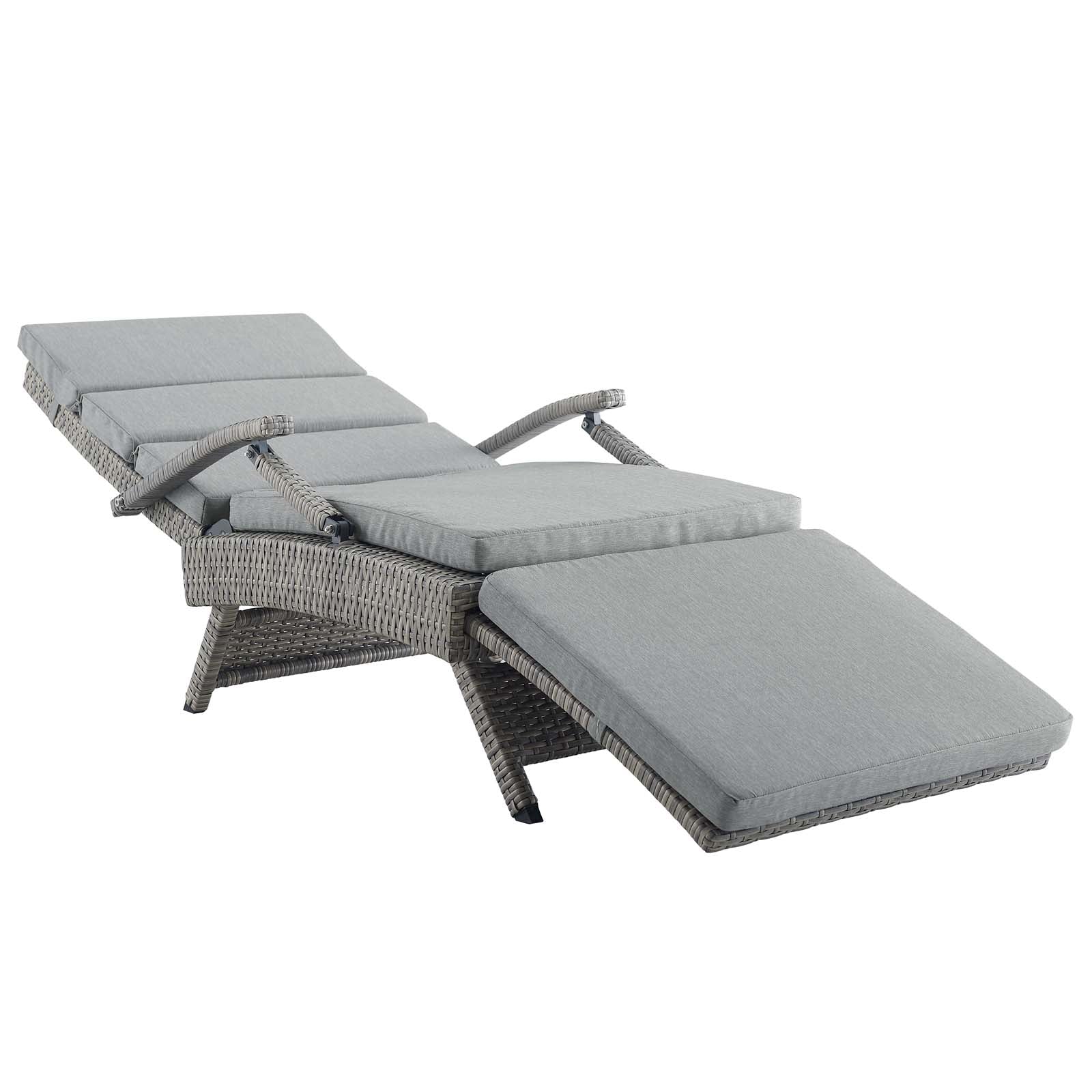 Envisage Chaise Outdoor Patio Wicker Rattan Lounge Chair