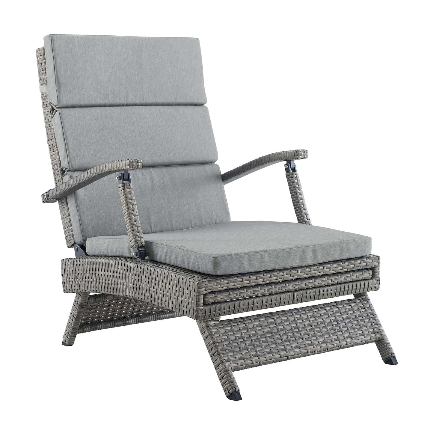 Envisage Chaise Outdoor Patio Wicker Rattan Lounge Chair