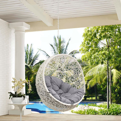 Hide Outdoor Patio Swing Chair Without Stand