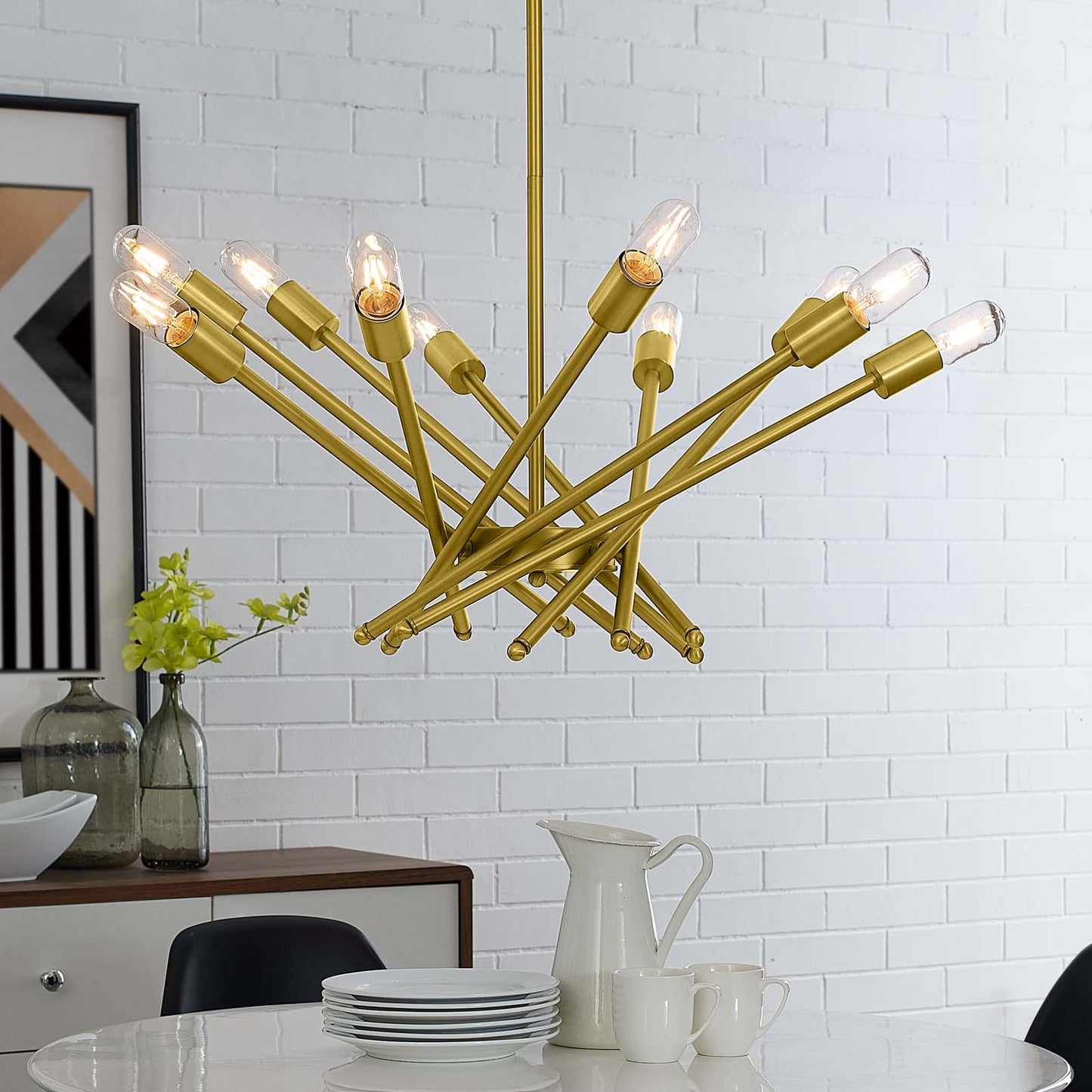 Cherish Brass Metal Pendant Light