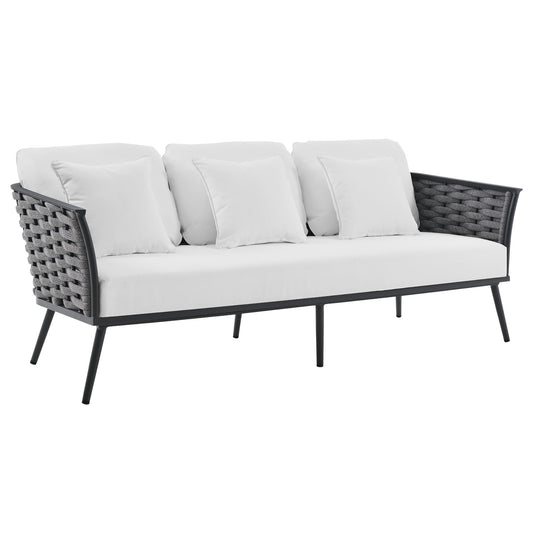 Stance Outdoor Patio Aluminum Sofa