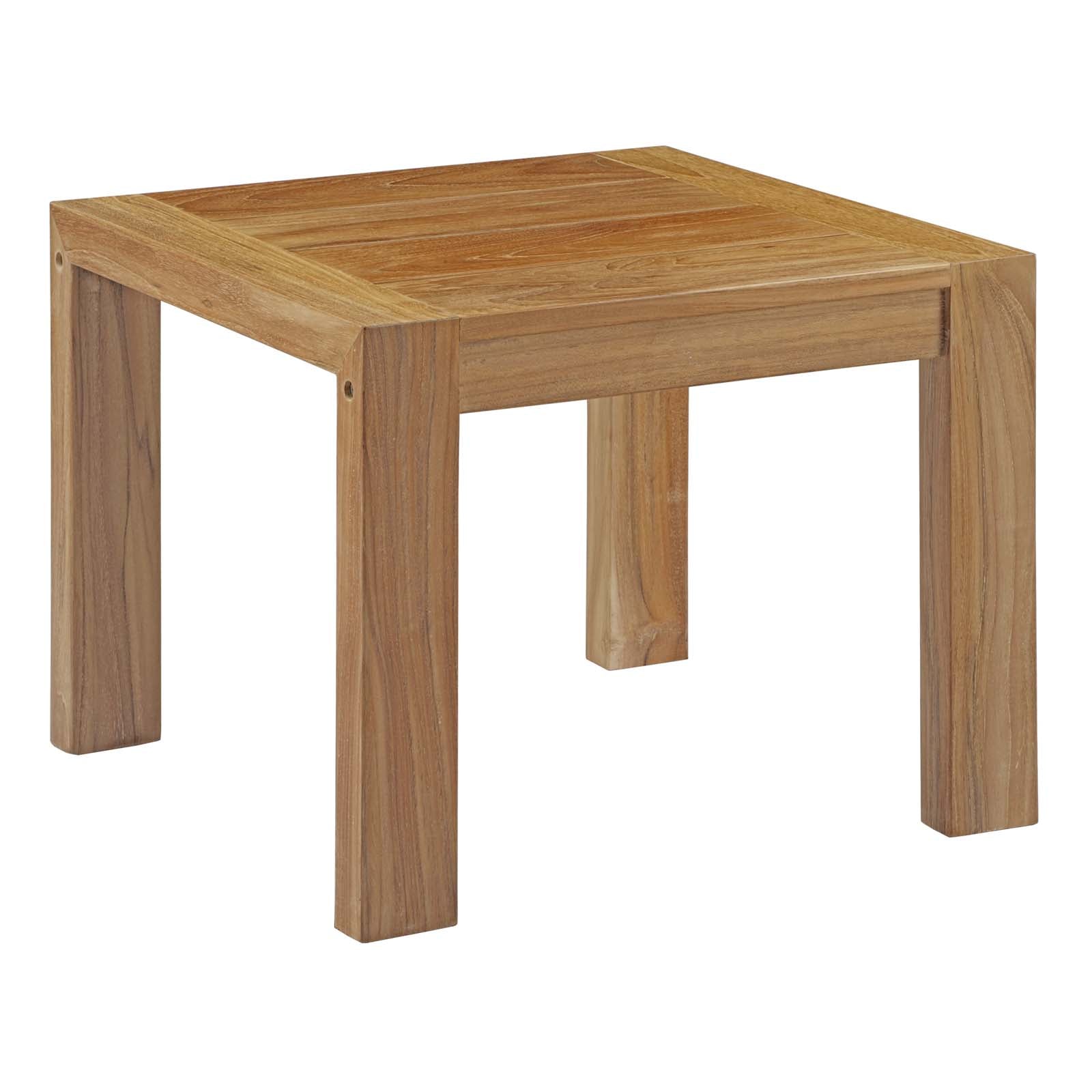 Upland 6 Piece Outdoor Patio Teak Set