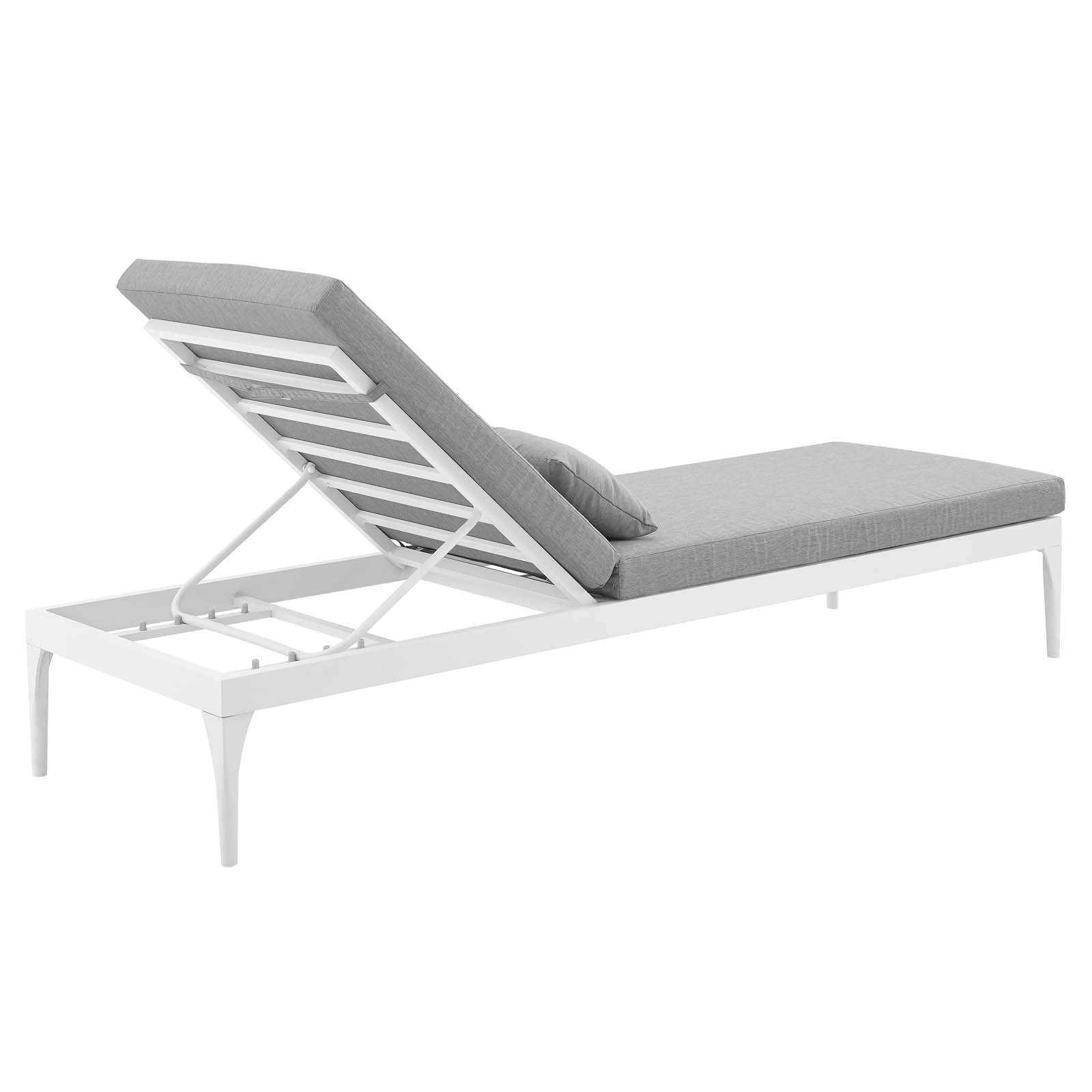 Perspective Cushion Outdoor Patio Chaise Lounge Chair