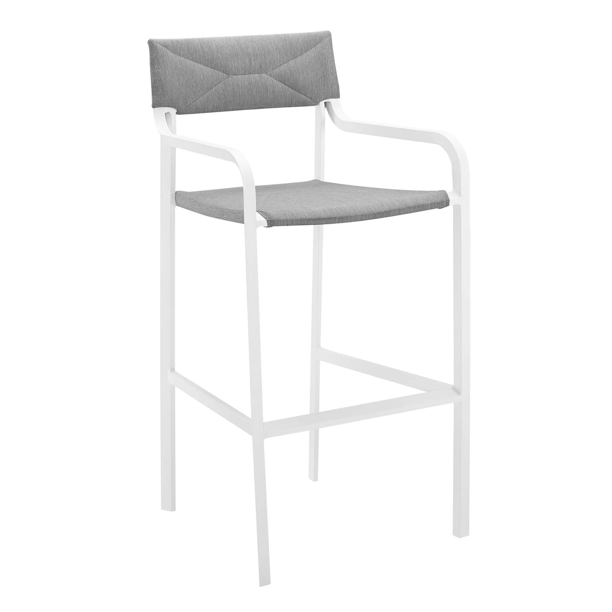 Raleigh Stackable Outdoor Patio Aluminum Bar Stool