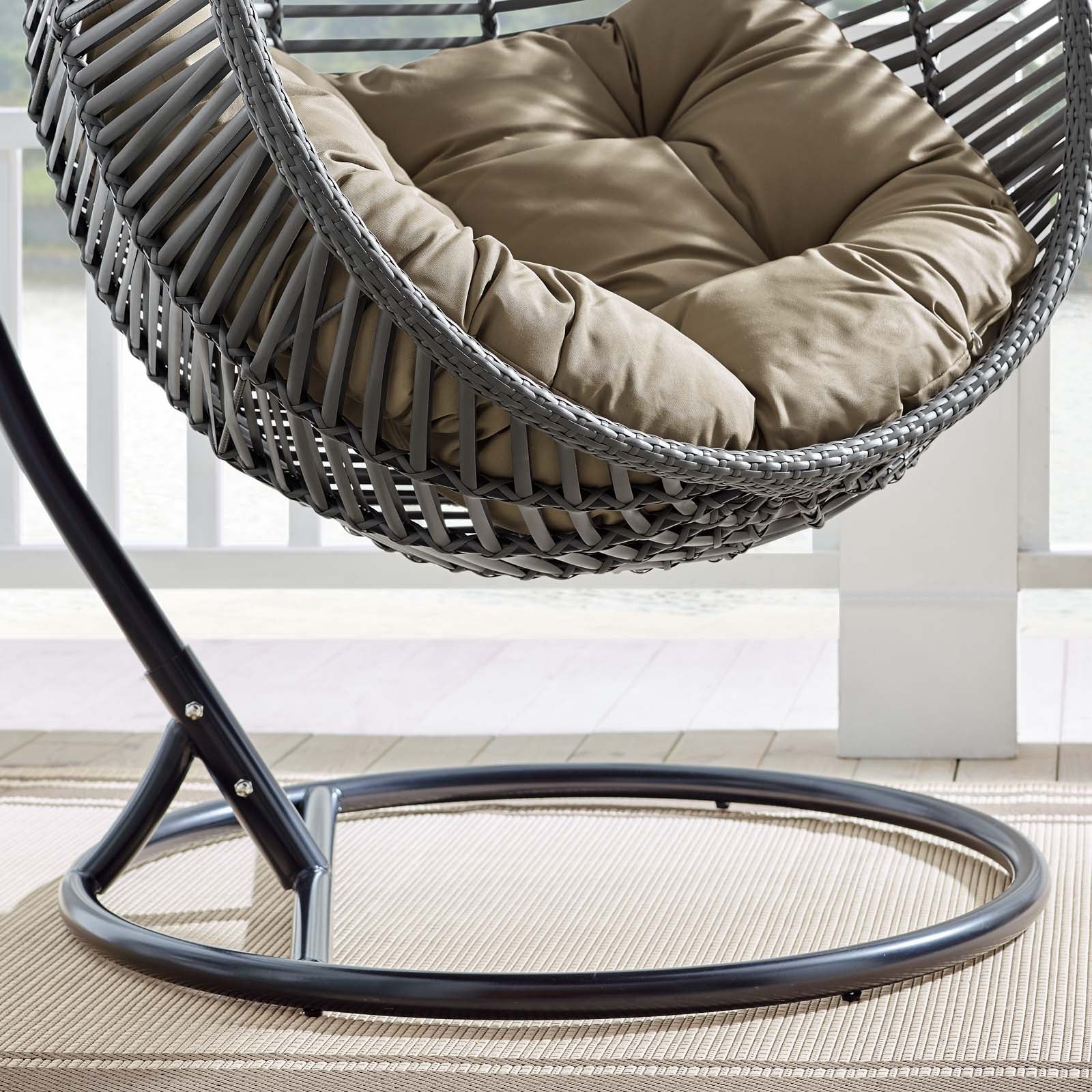 Garner Teardrop Outdoor Patio Swing Chair