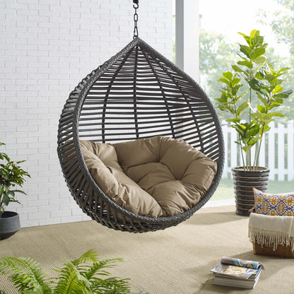 Garner Teardrop Outdoor Patio Swing Chair Without Stand