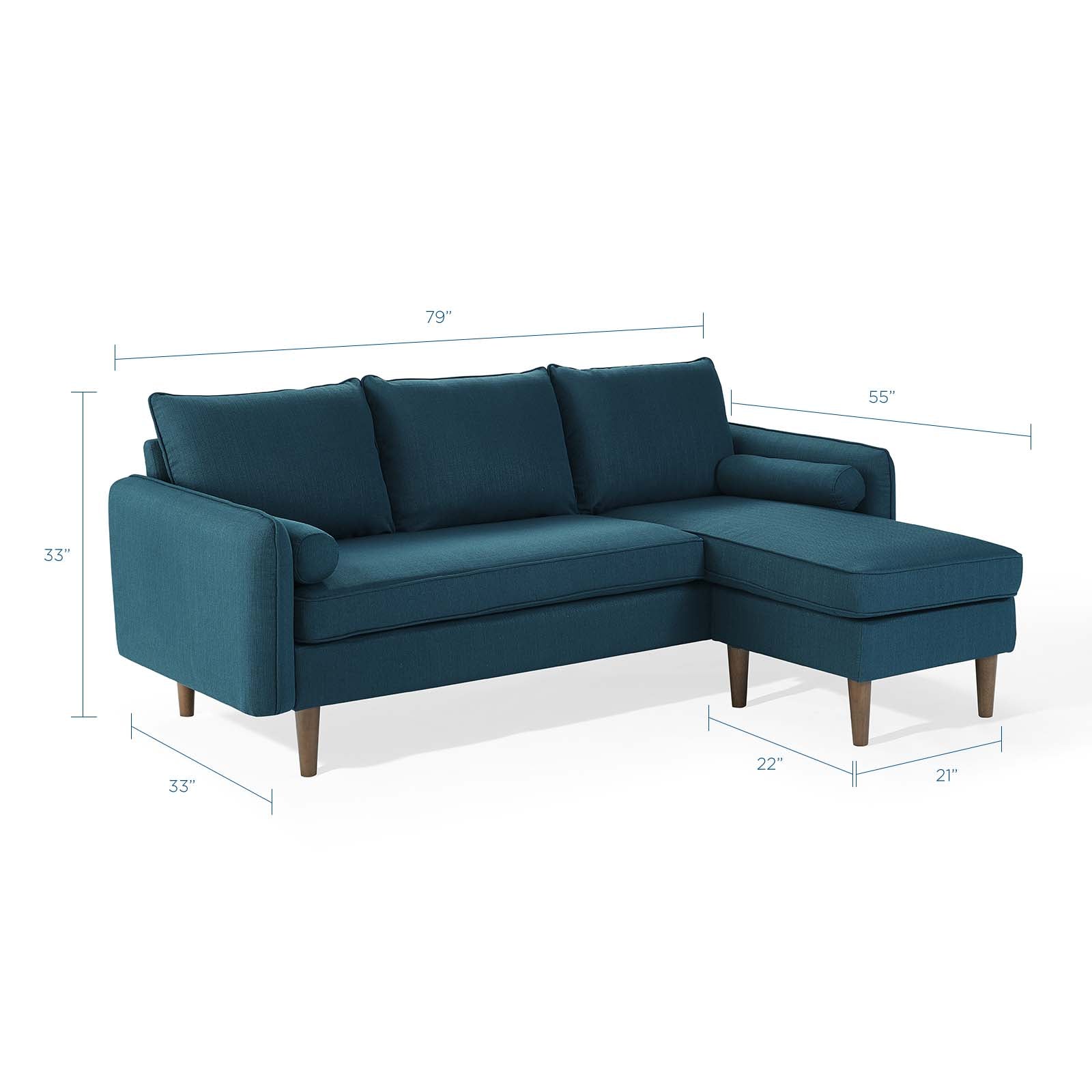 Revive Upholstered Right or Left Sectional Sofa