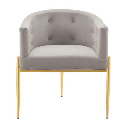 Savour Tufted Performance Velvet Accent Chair