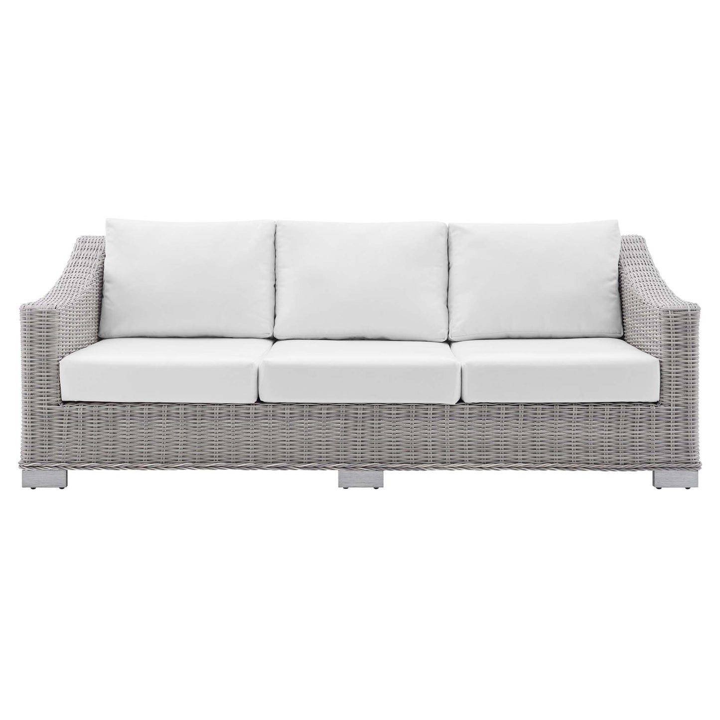 Conway Sunbrella® Outdoor Patio Wicker Rattan Sofa