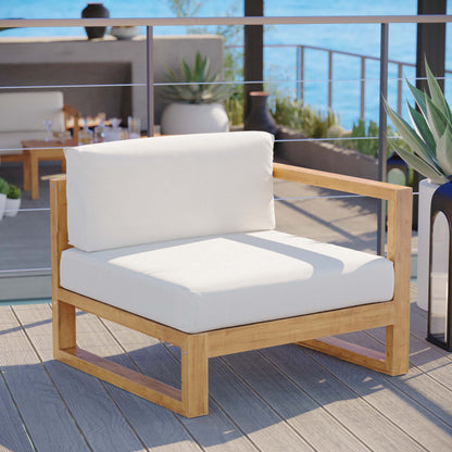 Upland Outdoor Patio Right-Arm Chair