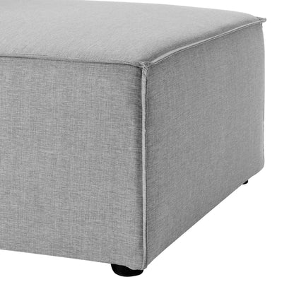 Saybrook Outdoor Patio Upholstered Sectional Sofa Armless Chair