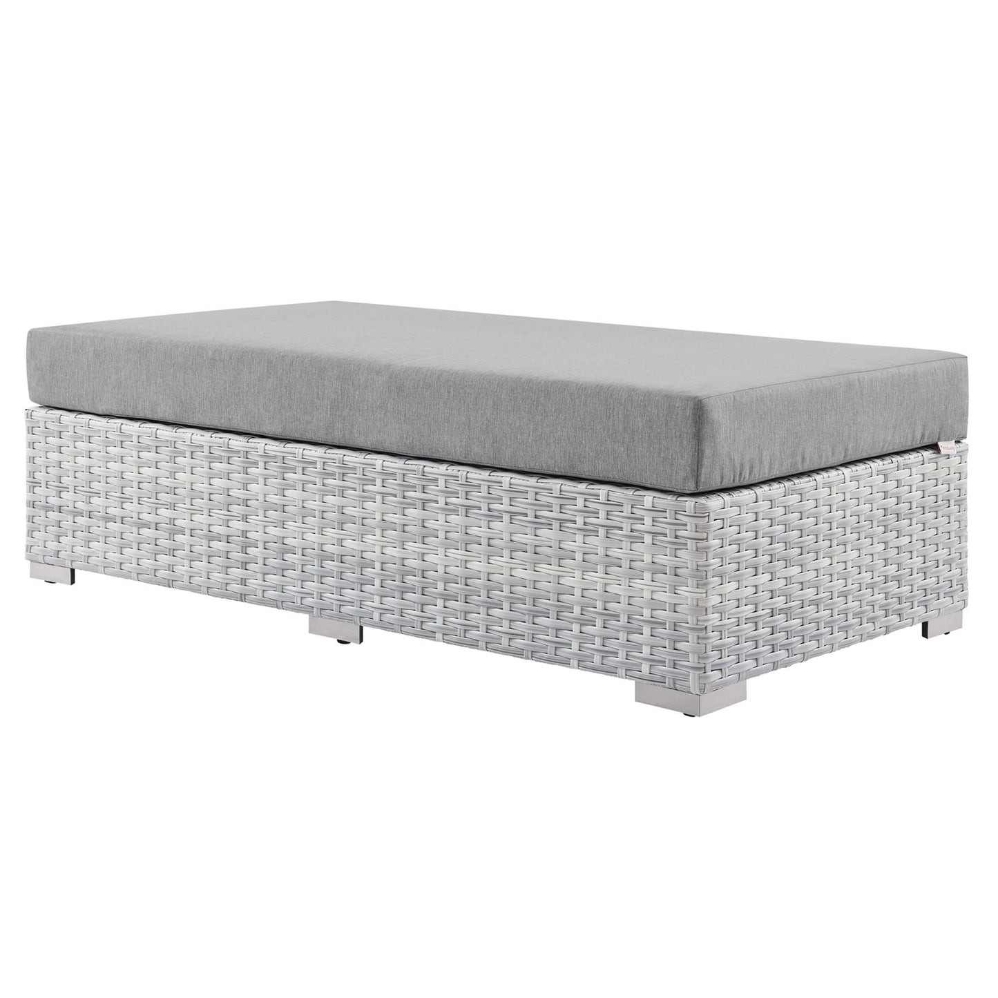 Convene Outdoor Patio Rectangular Ottoman