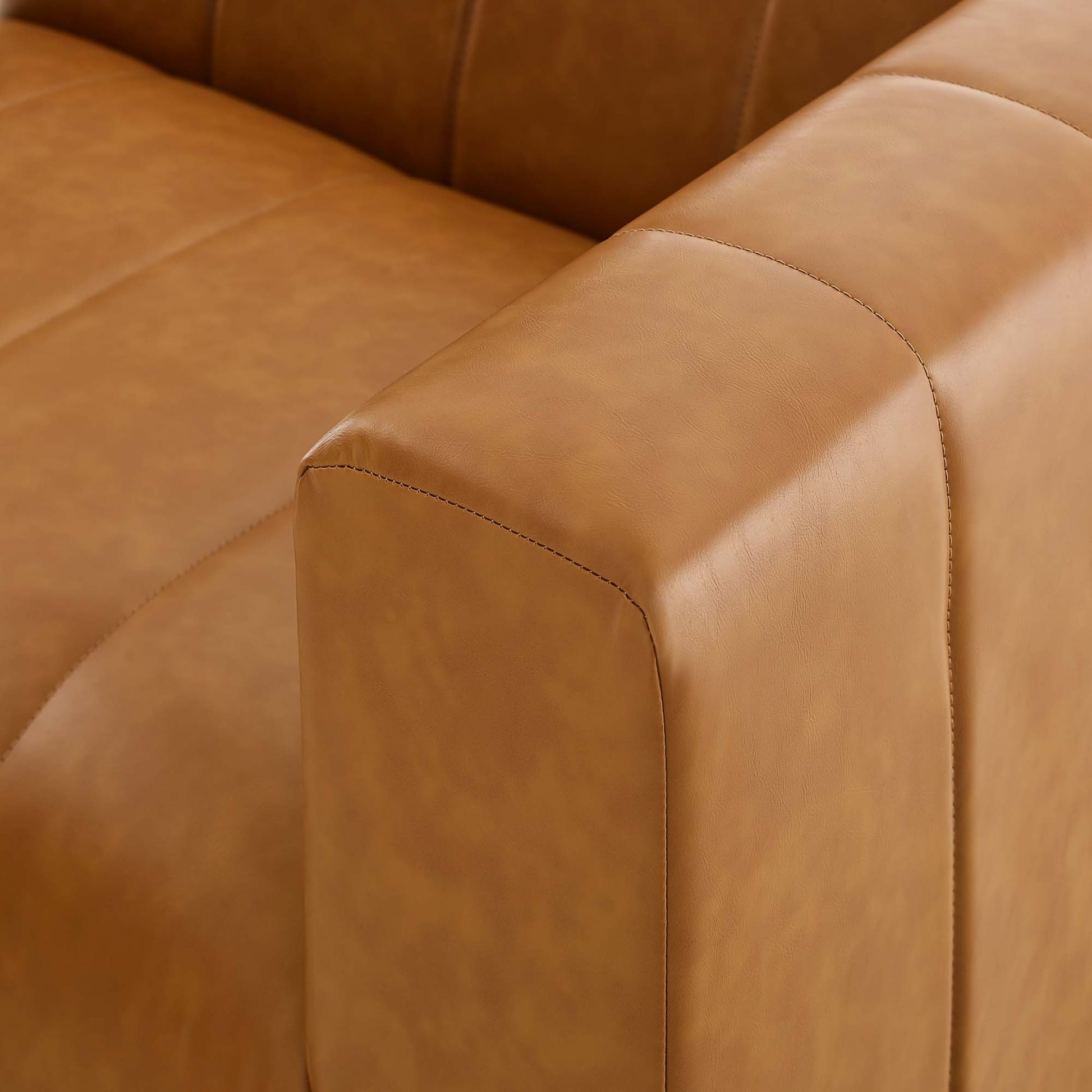 Bartlett Vegan Leather Right-Arm Chair