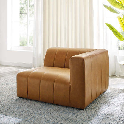 Bartlett Vegan Leather Right-Arm Chair