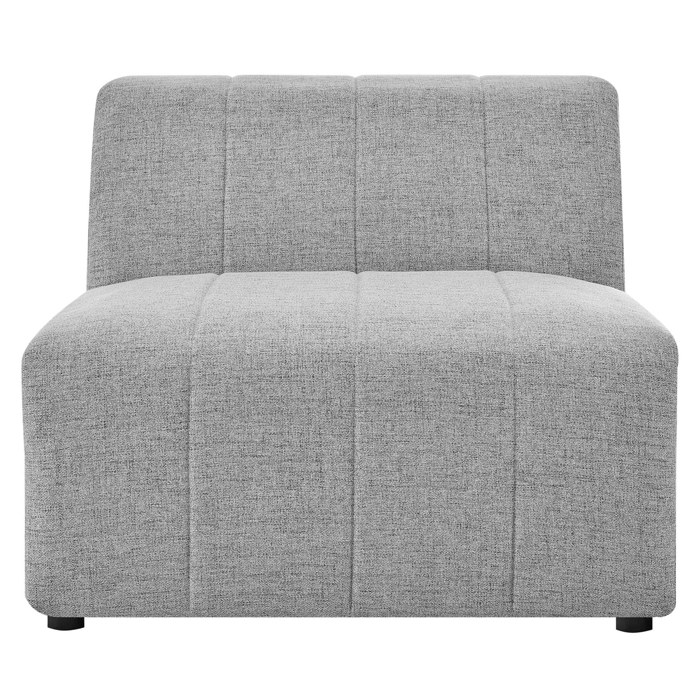 Bartlett Upholstered Fabric Armless Chair