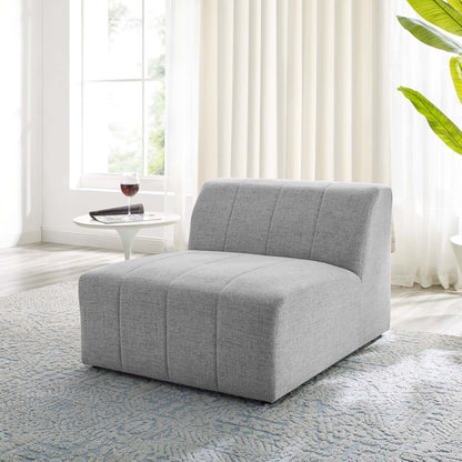 Bartlett Upholstered Fabric Armless Chair