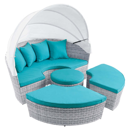 Scottsdale Canopy Sunbrella® Outdoor Patio Daybed