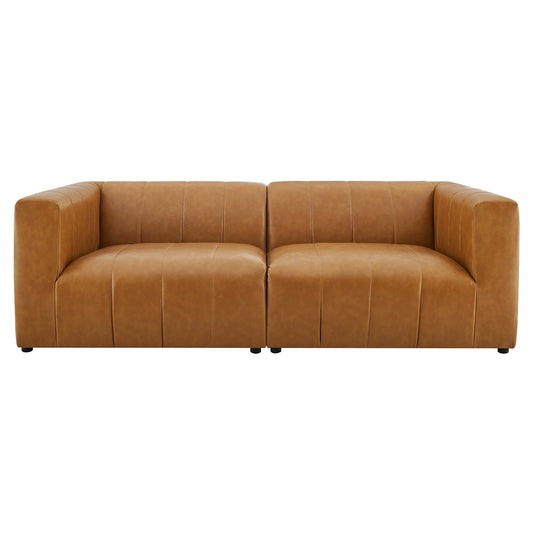 Bartlett Vegan Leather 2-Piece Loveseat