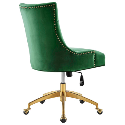 Regent Tufted Performance Velvet Office Chair