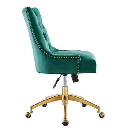 Regent Tufted Performance Velvet Office Chair