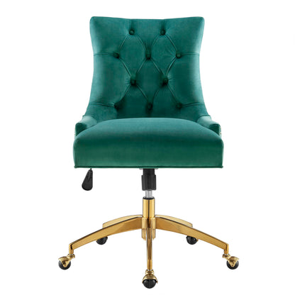 Regent Tufted Performance Velvet Office Chair