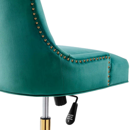 Regent Tufted Performance Velvet Office Chair