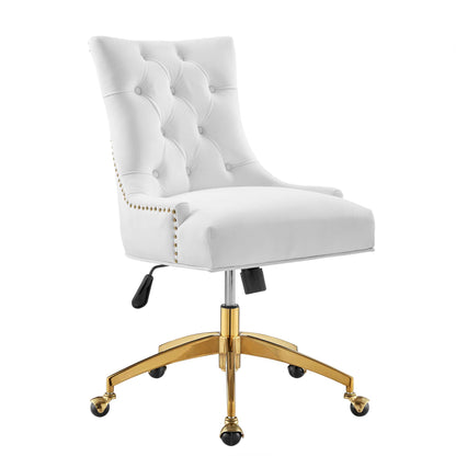 Regent Tufted Performance Velvet Office Chair