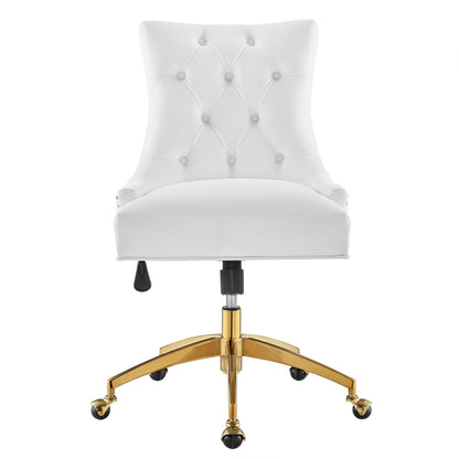 Regent Tufted Performance Velvet Office Chair