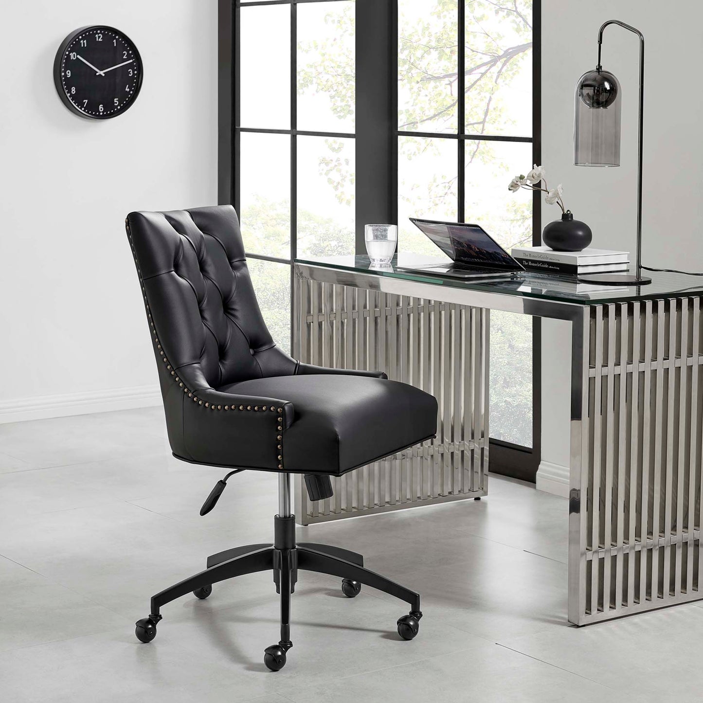 Regent Tufted Vegan Leather Office Chair