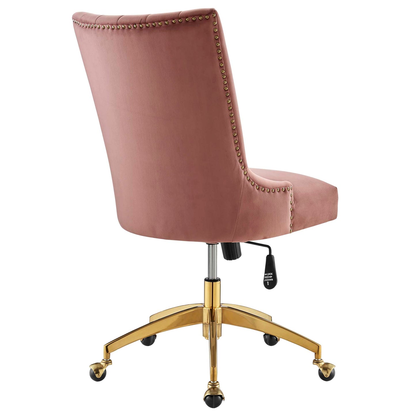 Empower Channel Tufted Performance Velvet Office Chair