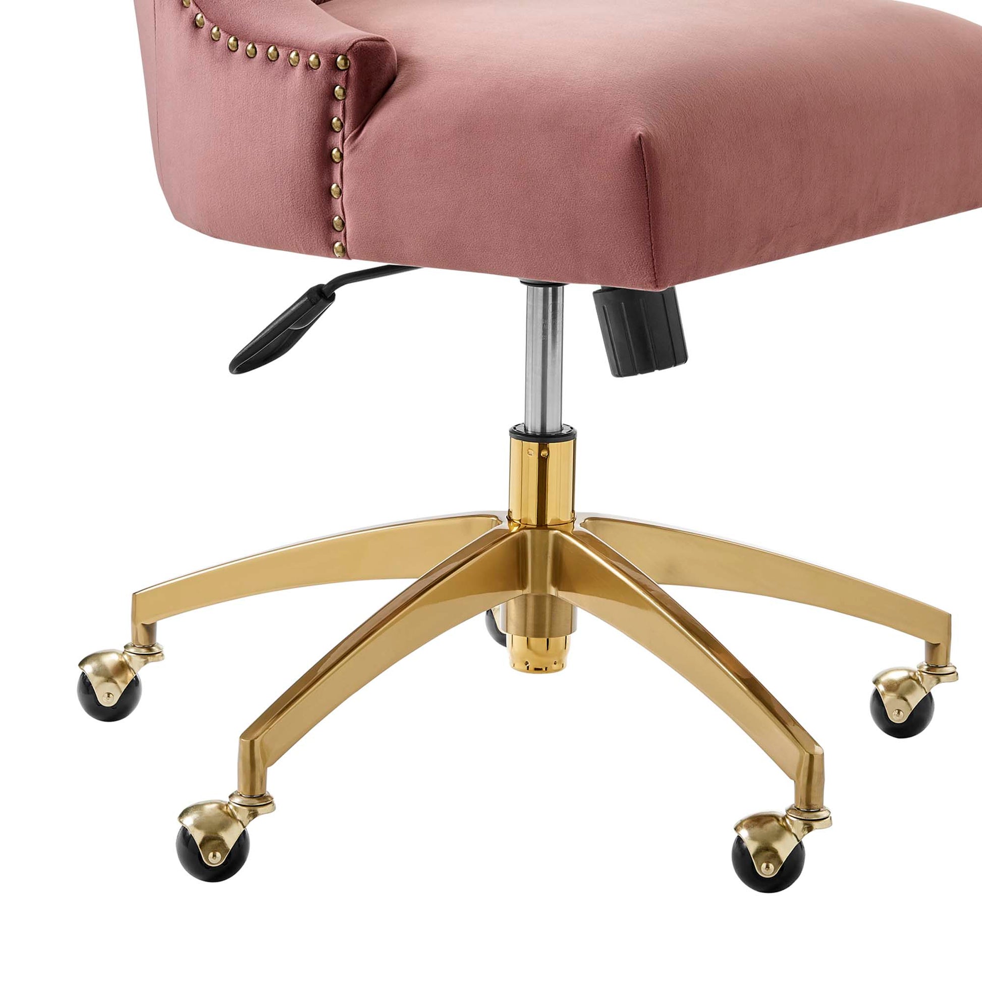 Empower Channel Tufted Performance Velvet Office Chair