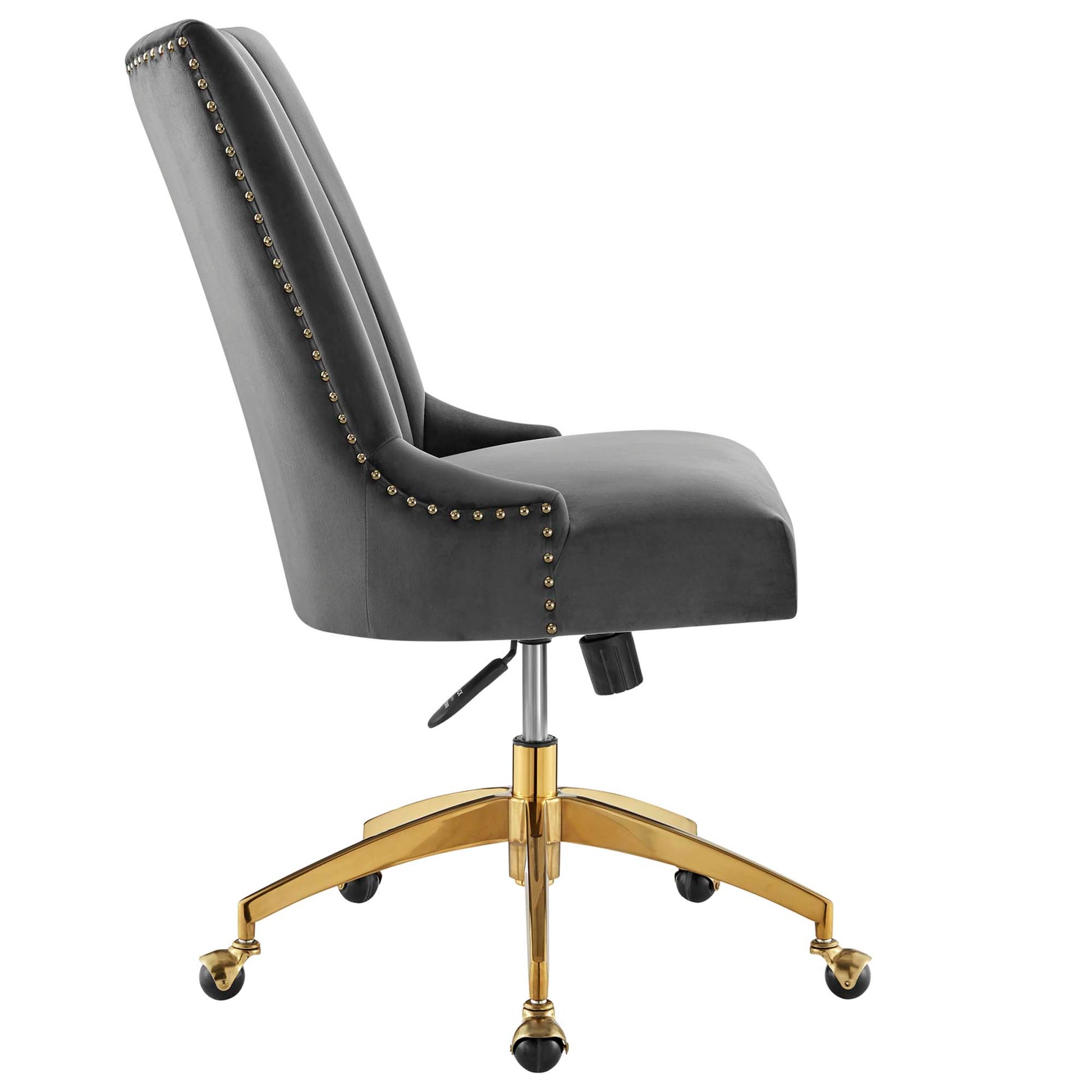 Empower Channel Tufted Performance Velvet Office Chair