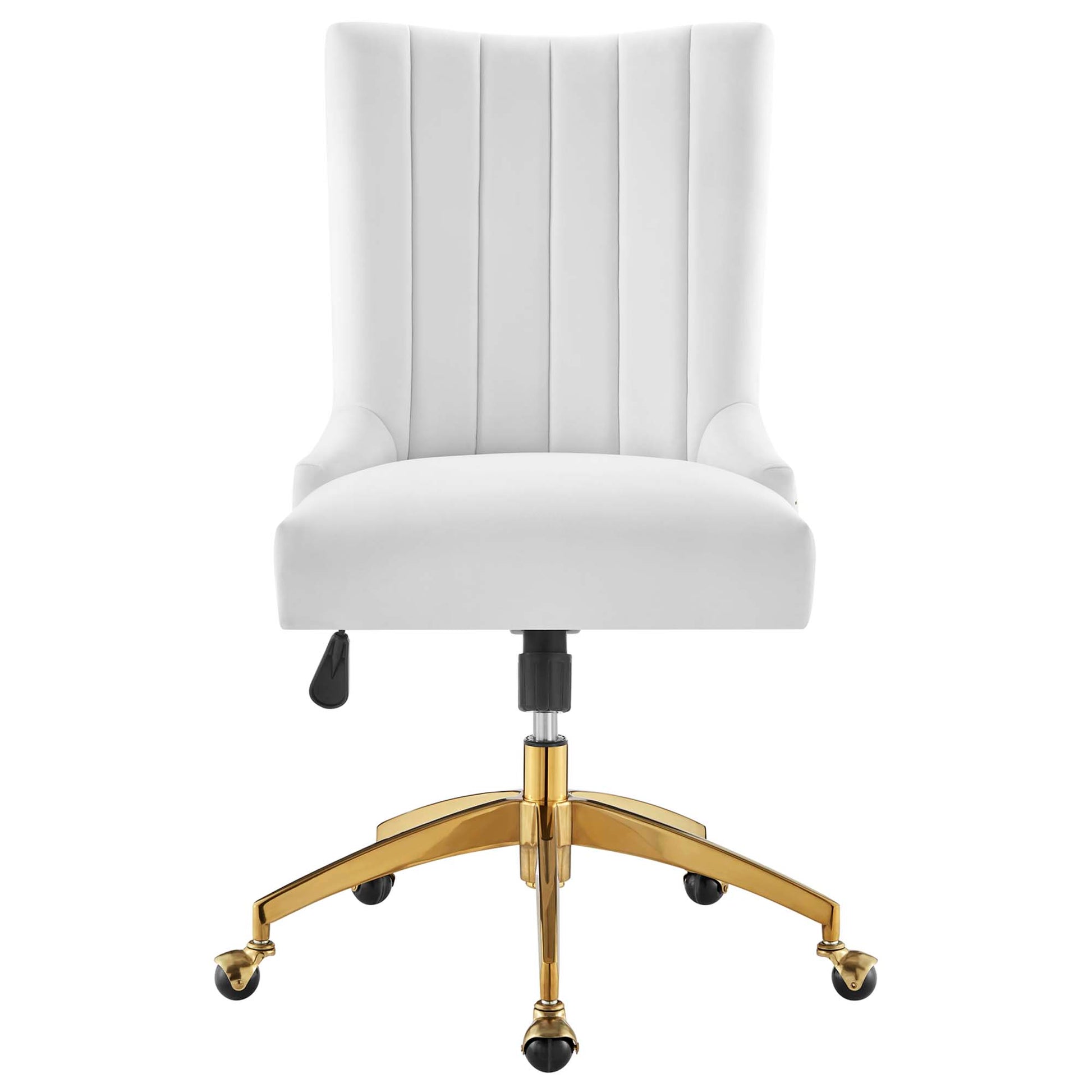 Empower Channel Tufted Performance Velvet Office Chair