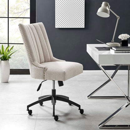 Empower Channel Tufted Fabric Office Chair