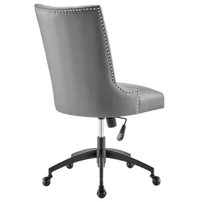 Empower Channel Tufted Vegan Leather Office Chair